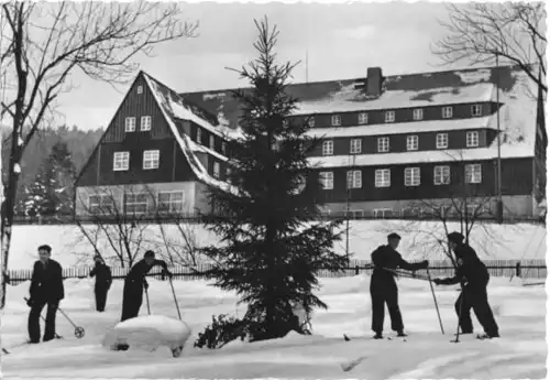 AK, Rehefeld-Zaunhaus, FDGB-Heim "Aufbau", 1959