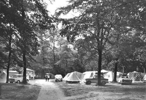 AK, Loddin Kr. Wolgast, OT Kölpinsee, Zeltplatz Kölpinsee-Stubbenfelde, 1979