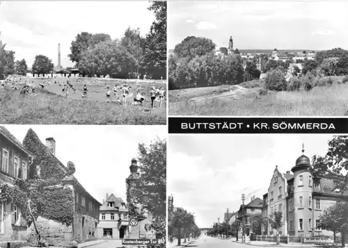 AK, Buttstädt Kr. Sömmerda, vier Abb., Version 2, 1980