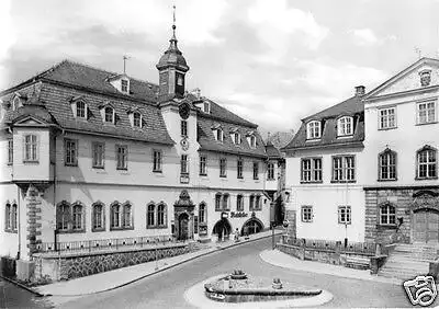 AK, Ilmenau Thür., Marktplatz mit Rathaus, 1973