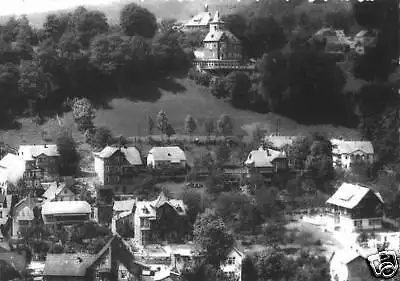 AK, Schwarzburg Thür. Wald, Teilansicht, 1963