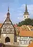 AK, Oberursel Ts., Altes Rathaus mit kath. Kirche, 1980