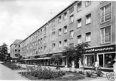 AK, Niesky Oberlausitz, Str. der Befreiung, Ladengeschäfte, 1968