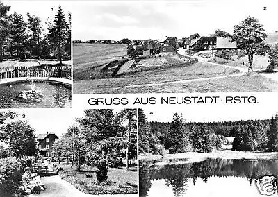 AK, Neustadt Rstg., vier Abb., 1981