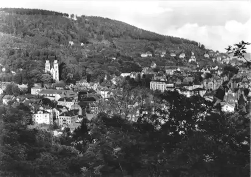 AK, Sonneberg Thür., Teilansicht vom Eichberg, 1968