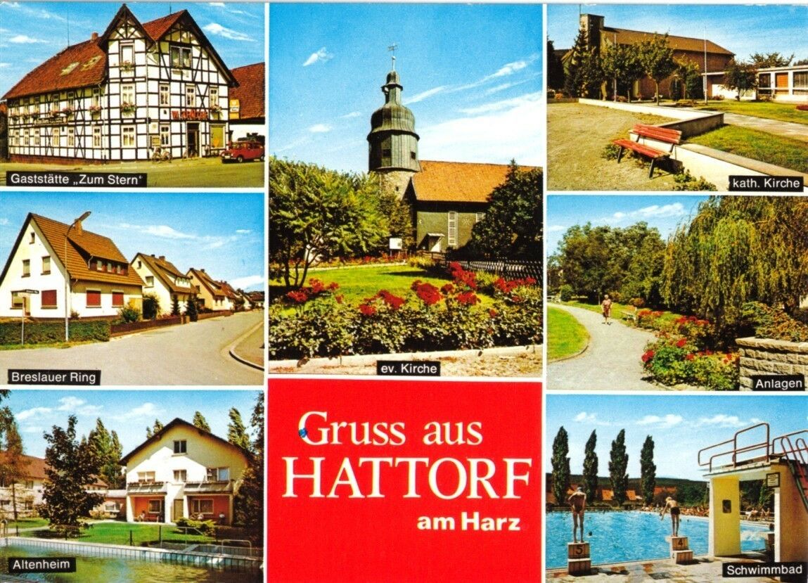 AK, Hattorf am Harz, sieben Abb., 1981 Nr. 192458934762 oldthing