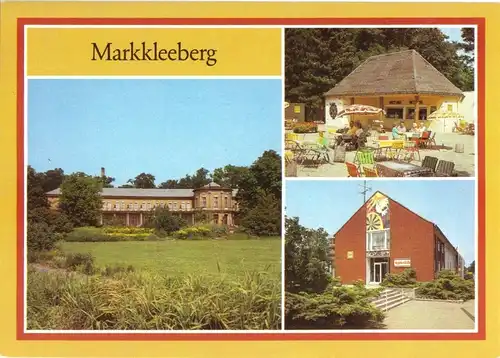 AK, Markkleeberg Kr. Leipzig, drei Abb., 1987