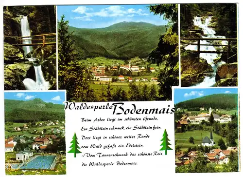 tour. Prospekt, Bodenmais Bayer. Wald, Hotel Waldesruh, 1970er