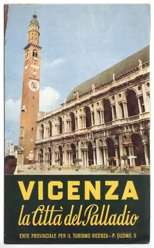 tour. Prospekt, Vicenza die Stadt von Palladio, 1955