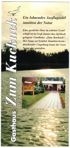 tour. Prospekt, Groß Jamno, Gasthaus "Zum Kuckuck", um 2000