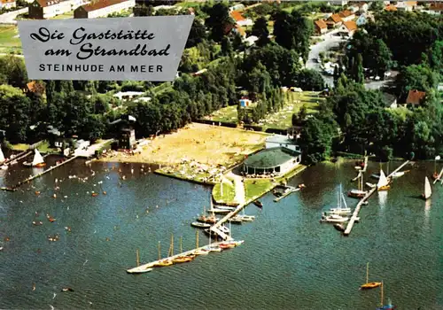 tour. Prospekt, Steihude  am Meer, Gaststätte am Strandbad, um 1975
