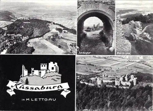 tour. Prospekt, Küssaberg-Bechtersbohl, Küssaburg im Klettgau, um 1968