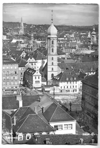 AK, Graz Steiermark, Teilansicht, 1969