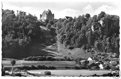 AK, Schloß Eggersberg im Altmühltal, um 1960