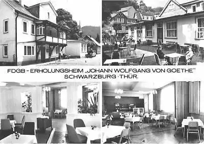AK, Schwarzburg, Heim "J.W. von Goethe", 1979