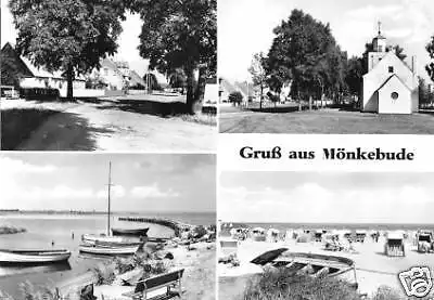 AK, Mönkebude Kr. Ueckermünde, vier Abb., 1975