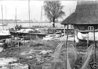 AK, Zinnowitz Usedom, Am Achterwasser, 1983