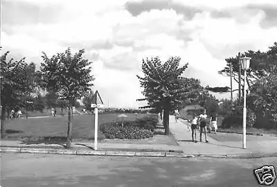 AK, Ostseebad Baabe Rügen, Promenade, 1970