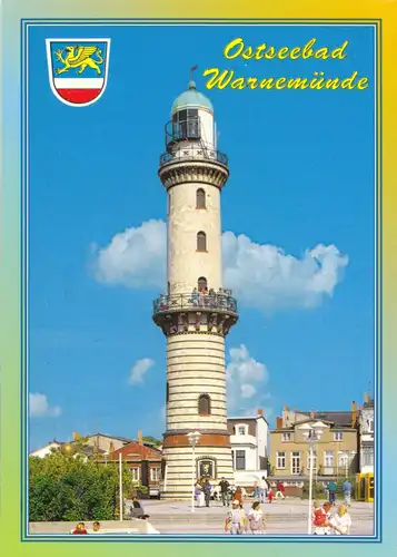 AK, Rostock Warnemünde, Leuchtturm, um 2003
