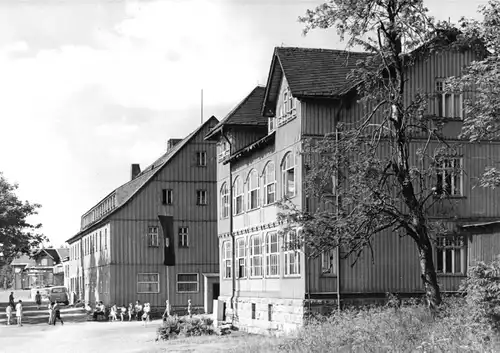 AK, Schmücke Thür. Wald, Ferienheim und Kinderferienlager, 1971