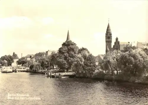 AK, Berlin Köpenick, Blick auf den Luisenhain, 1972