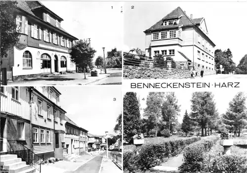 AK, Benneckenstein Harz, vier Abb., 1981