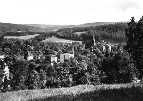 AK, Bad Elster, Teilansicht, 1970