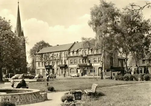 AK, Torgelow Meckl., Markt, 1964
