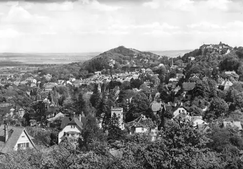 AK, Blankenburg Harz, Teilansicht vom Eichenberg, 1969