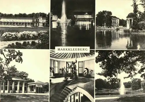 AK, Markkleeberg Kr. Leipzig, HO-Parkgaststätte, sechs Abb., 1960