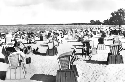 AK, Ueckermünde, Haffbad, belebt, 1973