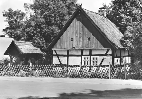 AK, Prieros Kr. Königs Wusterhausen, Heimathaus, Heimatmuseum, 1980