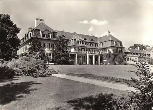 AK, Potsdam Neu Fahrland, Kliniksanatorium "Heinrich Heine", Haupthaus, 1962