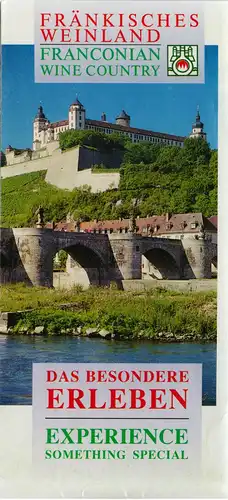 tour. Prospekt, Fränkisches Weinland, 1994