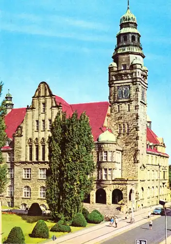 AK, Wittenberge, Rathaus, 1982