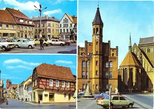 AK, Perleberg, drei Abb., 1977