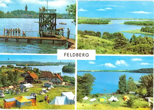 AK, Feldberg Meckl., vier Abb., 1977