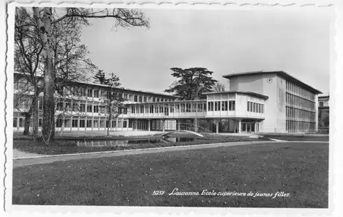 AK, Lausanne, VD, Ecole supérieure de jeunes filles, Höhere Mädchenschule, 1960