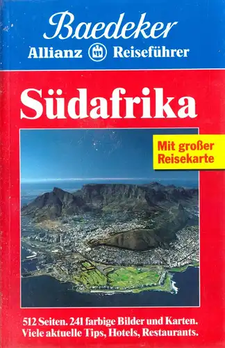 Baedeker Allianz Reiseführer, Südafrika - mit großer Reisekarte, 1995