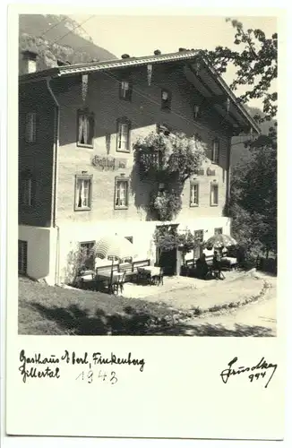 AK, Finkenberg im Zillertal, Tirol, Gasthaus Eberl, 1941