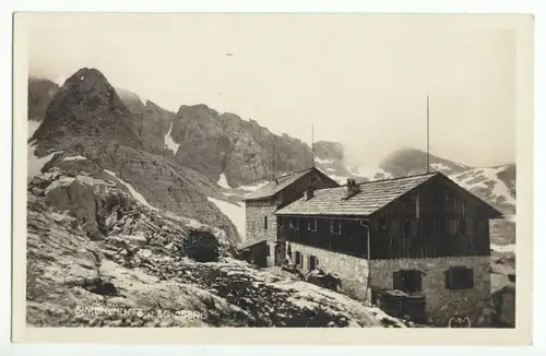 AK, Hallstätter Gletscher, Oberösterreich, Simonyhütte und Schöberl, 1928