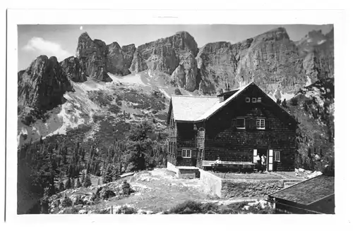 AK, Sonnwendgebirge, Tirol, Erfurterhütte, um 1938