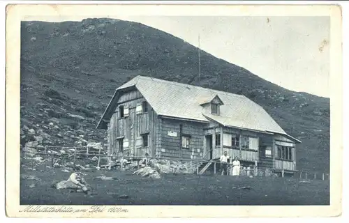 AK, Millstätterhütte am Törl, Kärnten, 1925