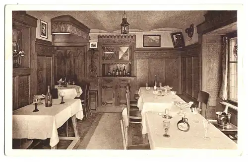 AK, Badgastein, Salzburg, Kurhaus "Wildbad", Weinstube, um 1925