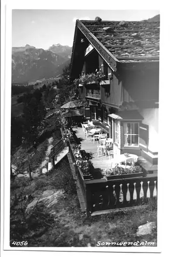 AK, Steinach am Brenner, Tirol, Sonnwendalm, Terrasse, 1939