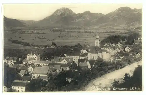 AK, Liezen, Steiermark, Teilansicht mit Grimming, 1926