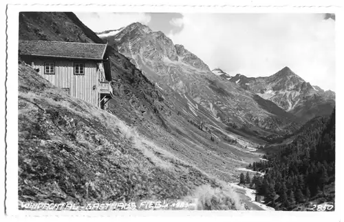 AK, Windachtal, Tirol, Gasthaus Fiegl, um 1936