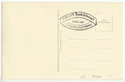 AK, Rettenbachtal Oberösterreich, Almwirtschaft Falkner, um 1940