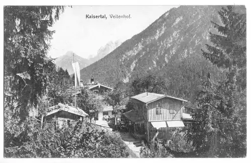 AK, Kaisertal, Tirol, Veitenhof, 1908