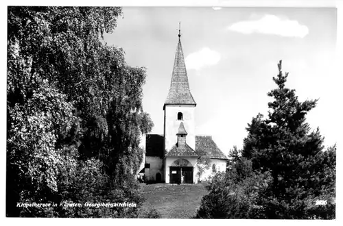 AK, Klopeinersee, Kärnten, Georgibergkirchlein, um 1965